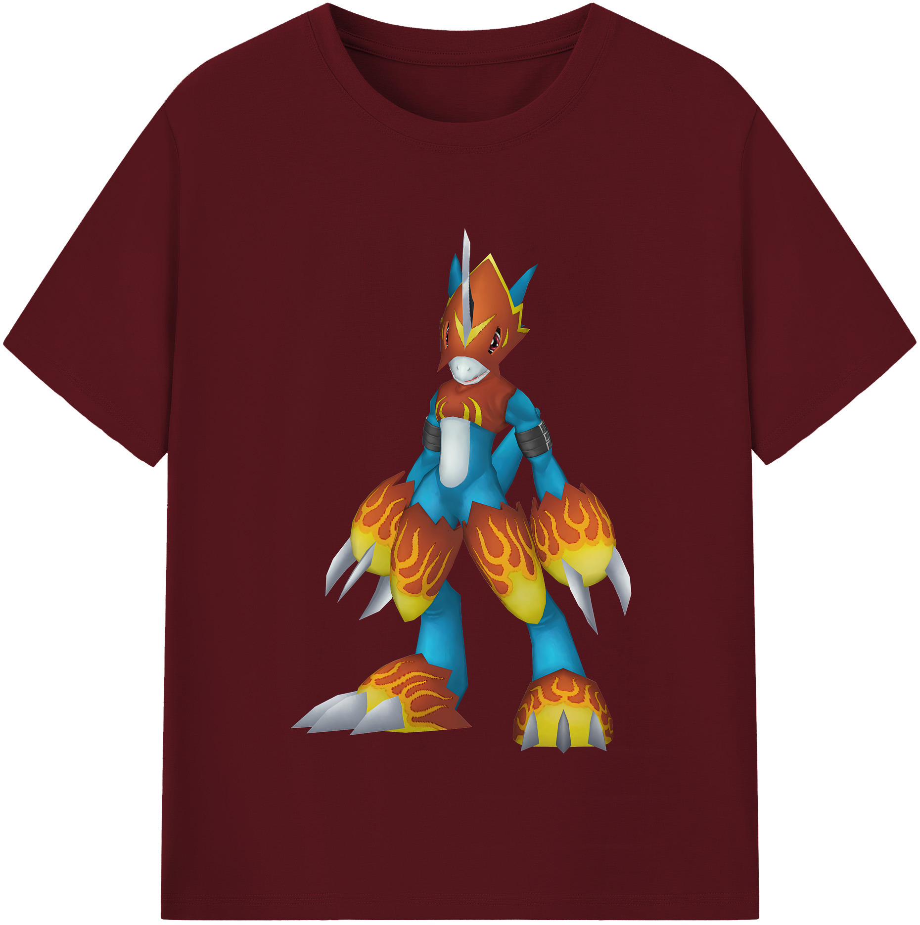 （画像用） Digimon デジタルモンスター/デジモン 綿100％半袖Tシャツ（フロントプリント）